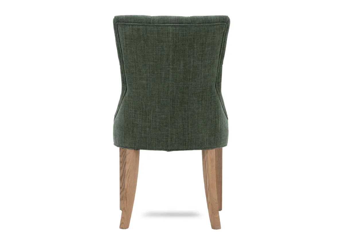 Green Fabric Dining Chair - Felix (Georgia)