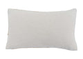 40cm x 60cm Cream with Woven Trim Cushion - Country Clay
