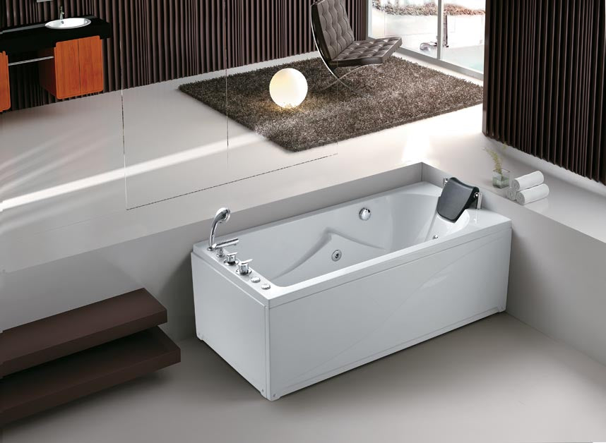 Glacier D-3007 Whirlpool Tub – Left Hand