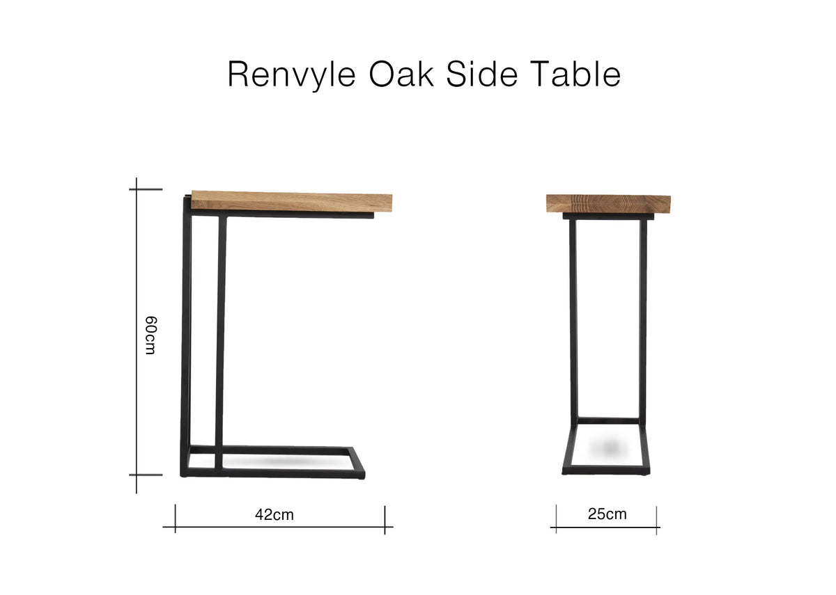 Oak Side Table - Renvyle