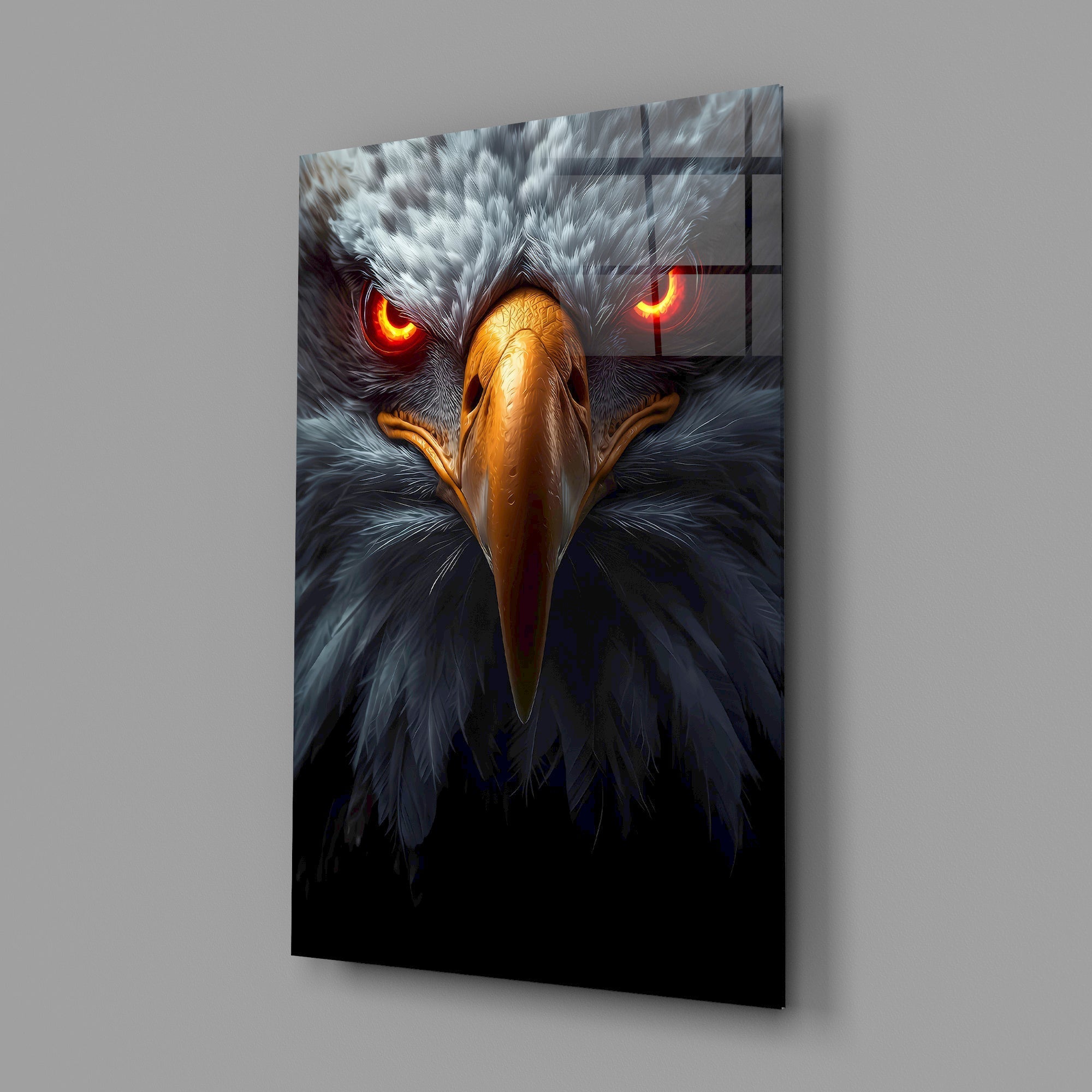Eagle Wall Art Glass Wall Art