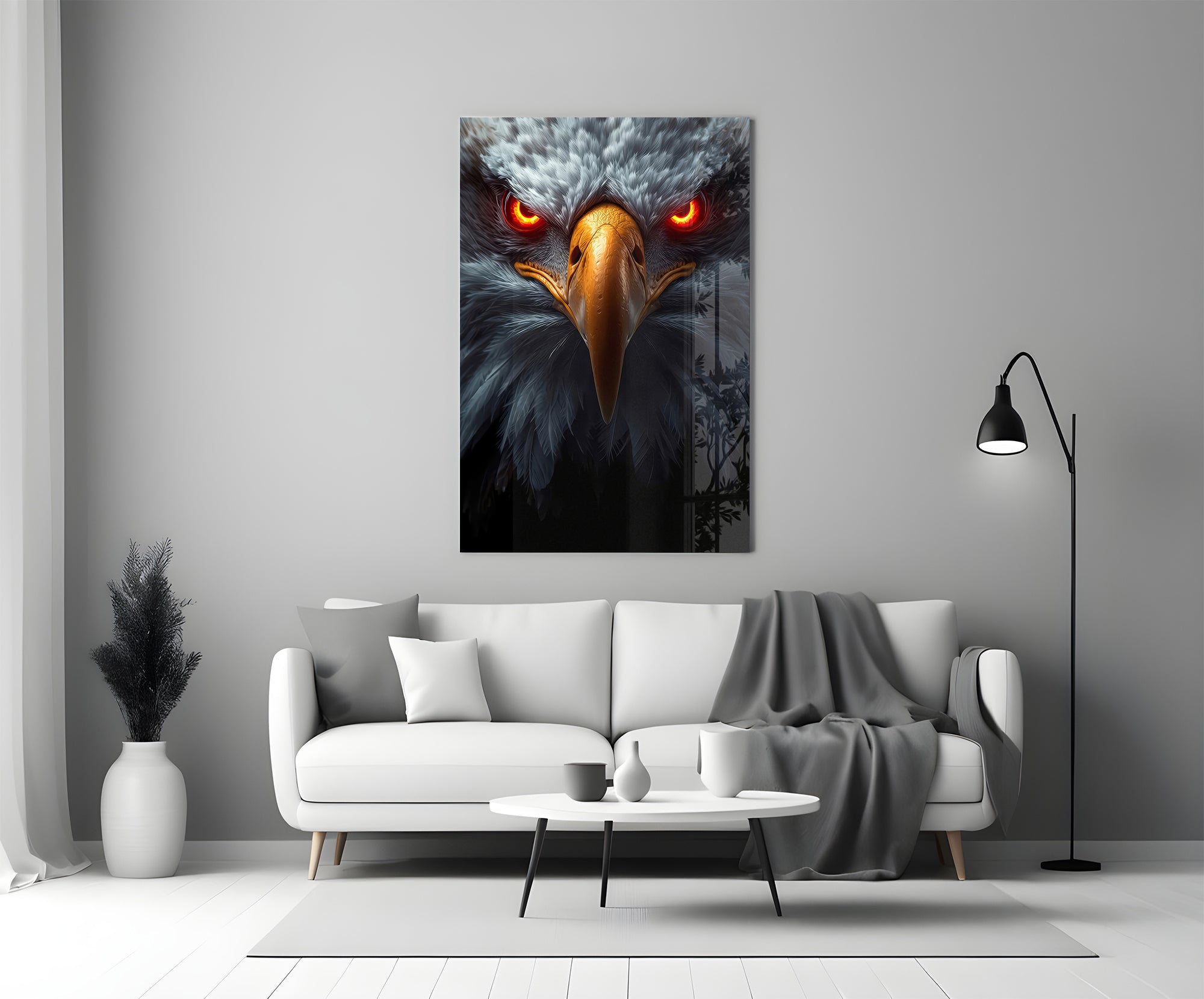 Eagle Wall Art Glass Wall Art