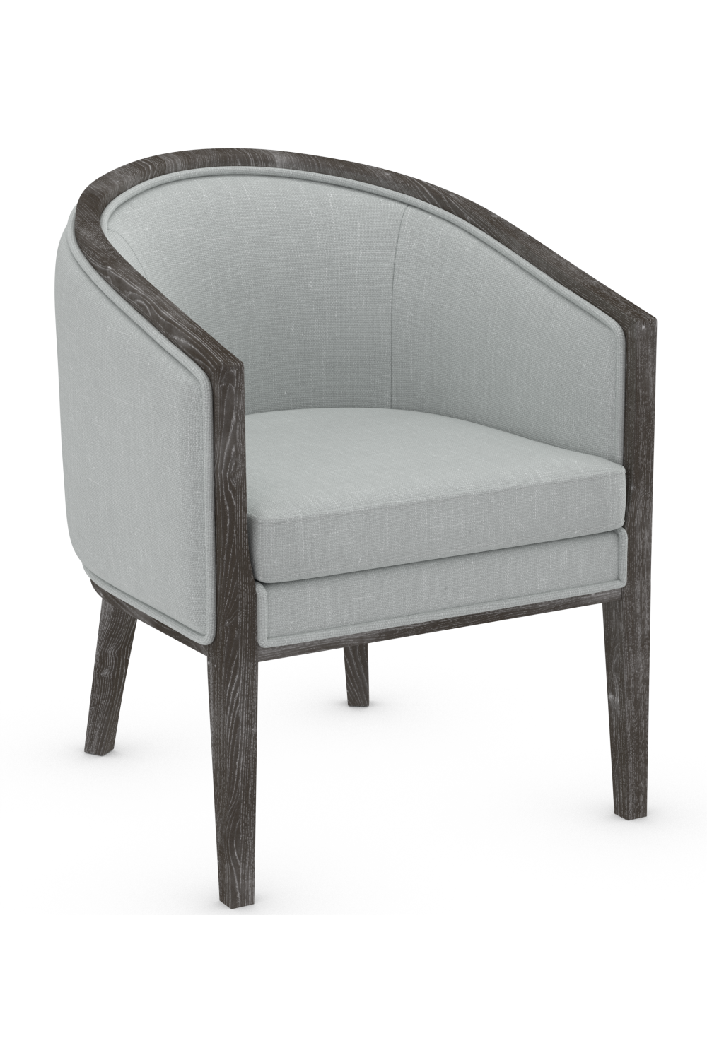 Newport Antique Black Dining Chair - Grey