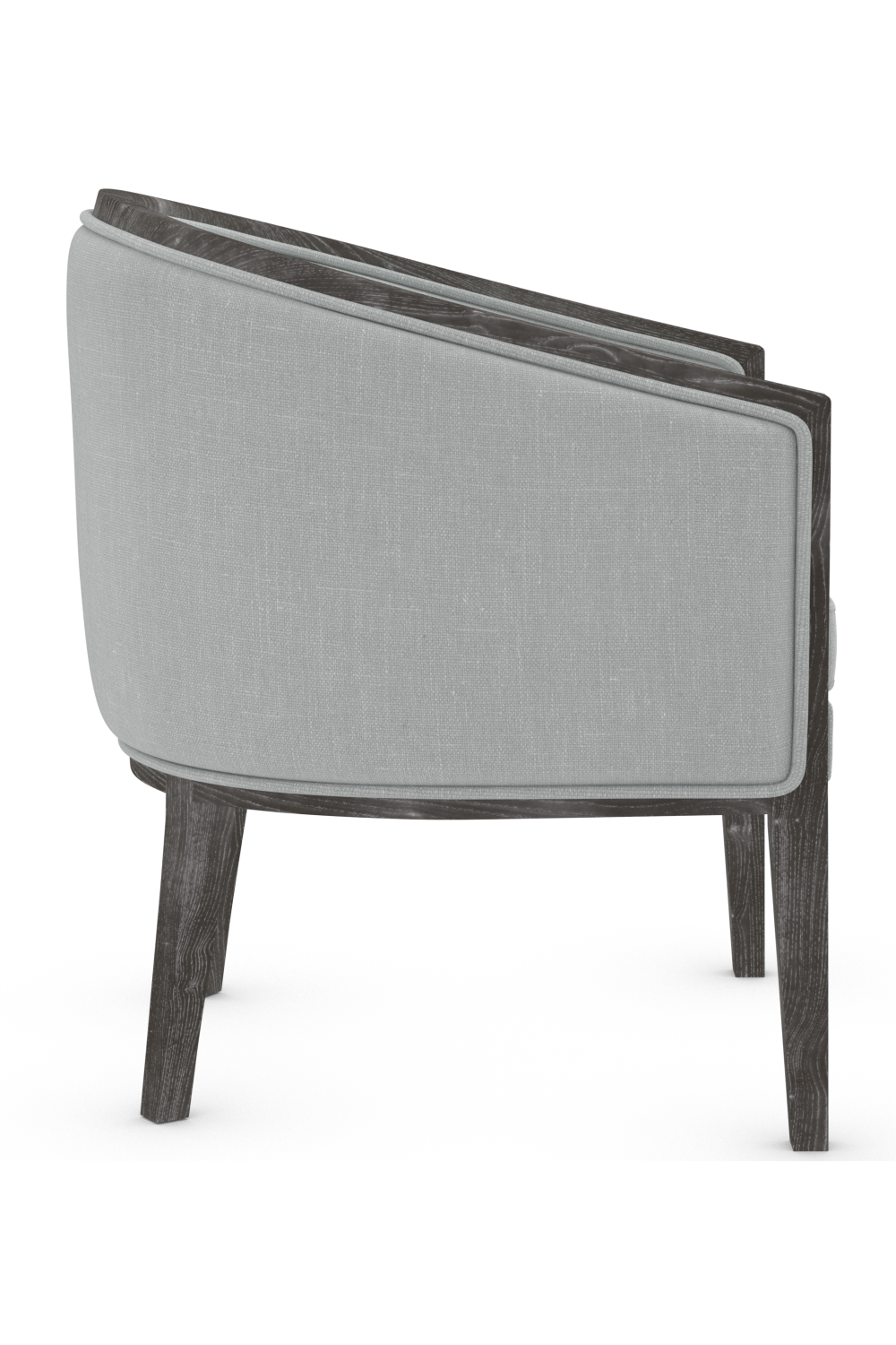 Newport Antique Black Dining Chair - Grey